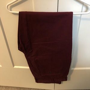 Ralph Lauren Polo Maroon Pants